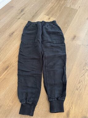 James Perse Black Jogger Pants